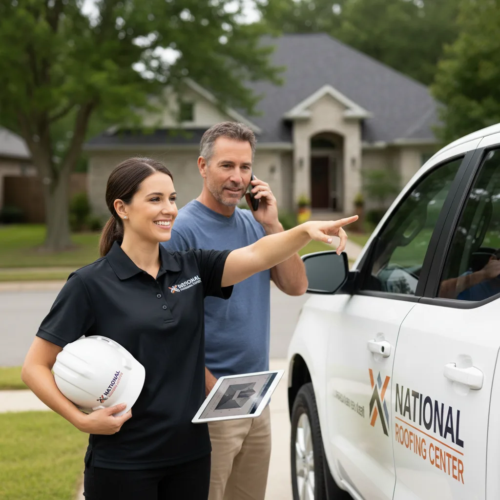 National Roofing Center customer support in Nicollet
